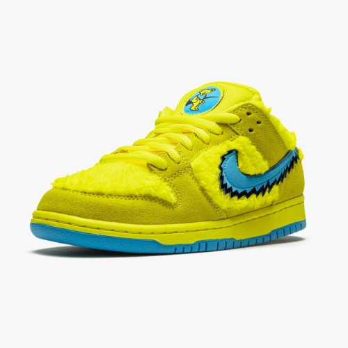 Nike SB Dunk Low Grateful Dead Bears Opti Yellow CJ5378 700 Dámské a pánské Běžné boty