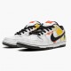 Nike SB Dunk Low Raygun Tie Dye White BQ6832 101 Dámské a pánské Běžné boty