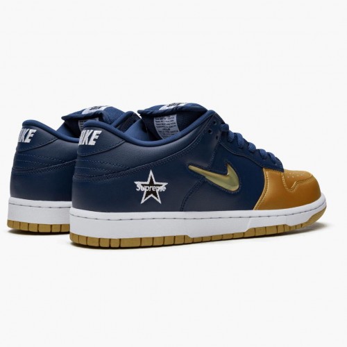 Nike SB Dunk Low Supreme Jewel Swoosh Gold CK3480 700 Pánské Běžné boty