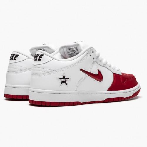 Nike SB Dunk Low Supreme Jewel Swoosh Red CK3480 600 Pánské Běžné boty