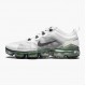 Nike Air VaporMax 2019 Premium White Platinum Tint Lime Blast AT6810 100 Dámské a pánské Běžecké boty