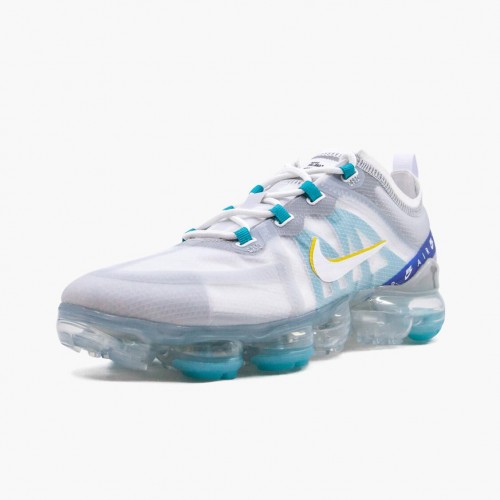 Nike Air VaporMax 2019 White University Gold Wolf Grey CI1240 102 Dámské a pánské Běžecké boty