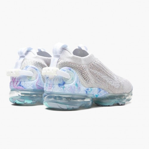 Nike Air VaporMax 2020 Flyknit Summit White CJ6740 100 Dámské a pánské Běžecké boty