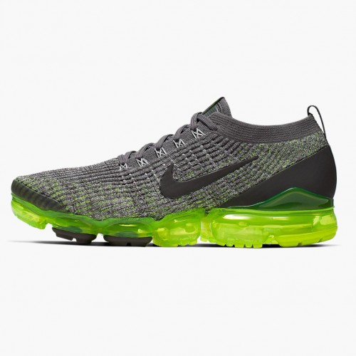 Nike Air VaporMax Flyknit 3 Gunsmoke Volt AJ6900 009 Pánské Běžecké boty