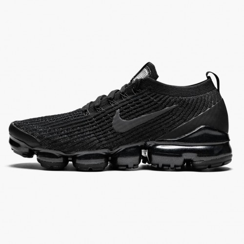 Nike Air VaporMax Flyknit 3 Triple Černá AJ6910 002 Pánské Běžecké boty